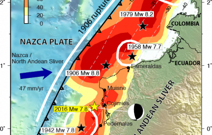 Ecuador subduction 