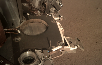 The IPGP logo is now on Mars!