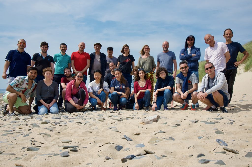 Photo des membres de l'équipe de sismologie de l'IPGP