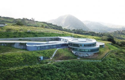 Bâtiment de l'OVSM en Martinique