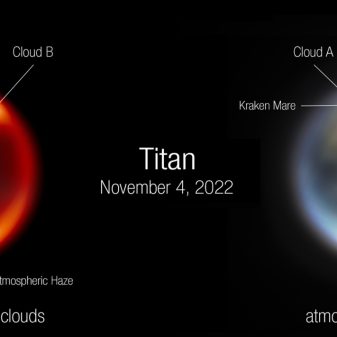 First observations of Titan by the James Webb Space Telescope