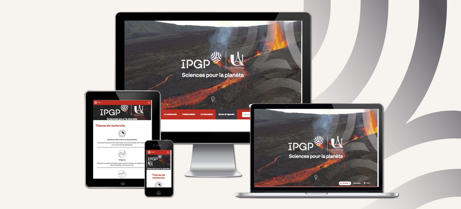 Le nouveau site internet de l’IPGP est en ligne !