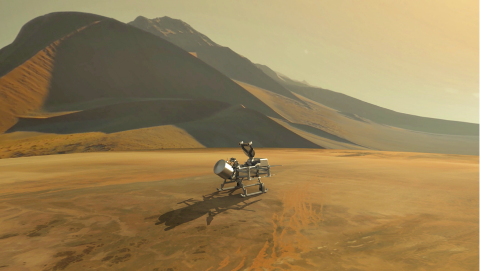 CNES Research project: Dragonfly landing site characterization on Titan: geological and climatic history on the region of the Selk crater