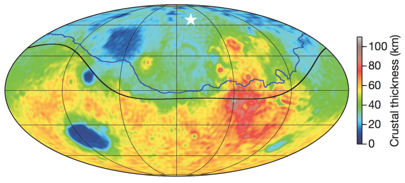 Effect of the north/south dichotomy on the thermal structure and evolution of Mars