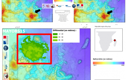 Premier bilan de la campagne Mayobs15 de suivi de l'activité du volcan de Mayotte