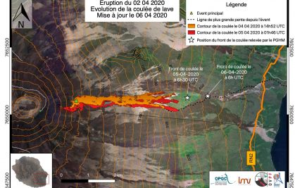 Eruption and containment at the Piton de la Fournaise volcanological observatory