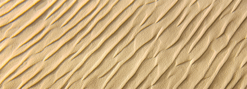 Naissance des dunes sous un régime de vent bidirectionnel