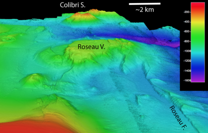 Subsaintes 2017 campaign - Underwater earthquake traces