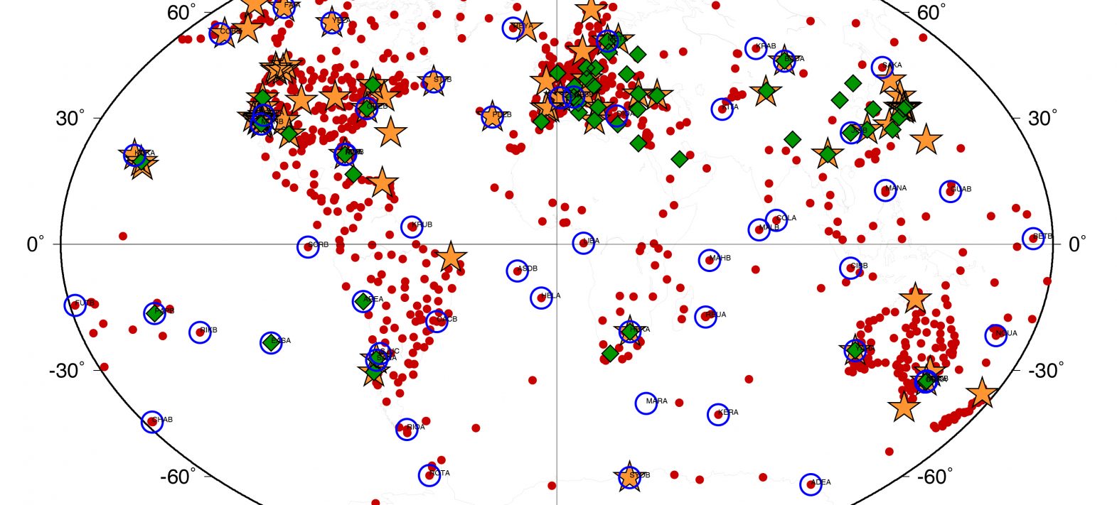 Publication of the new international terrestrial reference system