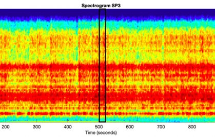 First sound recordings of Mars by the InSight probe