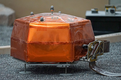 InSight's instrument drop-off area has been reproduced on Earth