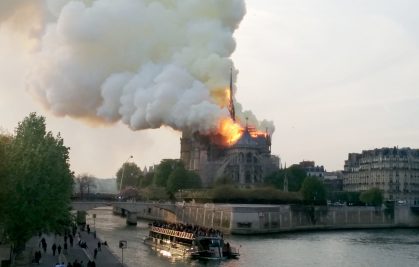 Lead fallout from Notre Dame fire mapped in honey