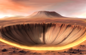 Sur Mars, des avalanches de poussière déclenchées par des grands séismes
