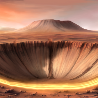 Sur Mars, des avalanches de poussière déclenchées par des grands séismes