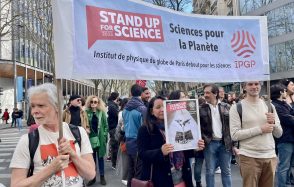 IPGP supports the Stand Up For Science movement
