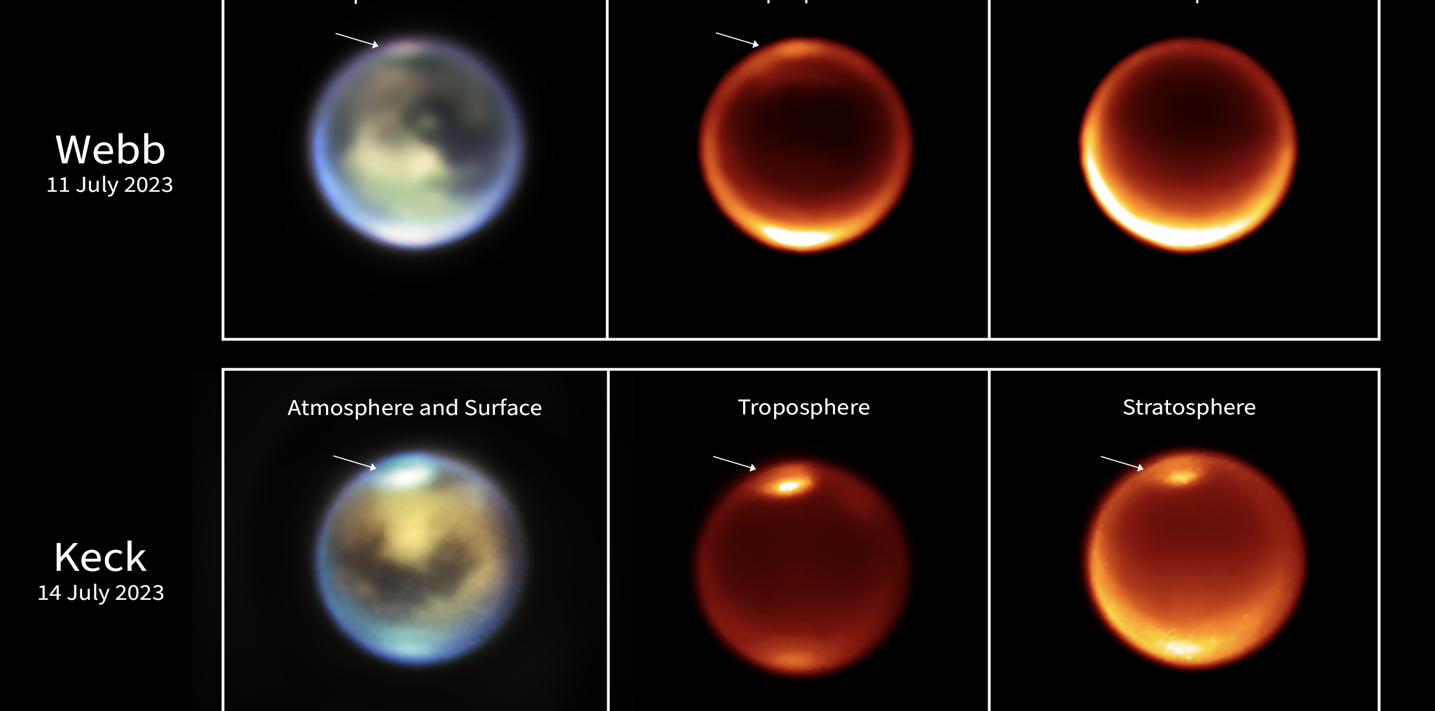 Météorologie active et chimie organique sur Titan : les nouvelles observations du télescope spatial James Webb