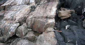 The oldest trace of a marine sedimentary environment?