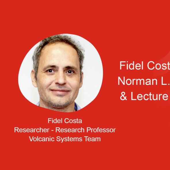 Fidel Costa reçoit le Norman L. Bowen Award & Lecture de l’AGU