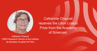 Catherine Chauvel reçoit le prix Léon Lutaud de l'Académie des sciences