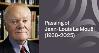 Passing of Jean-Louis Le Mouël (1938–2025)
