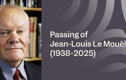 Passing of Jean-Louis Le Mouël (1938–2025)