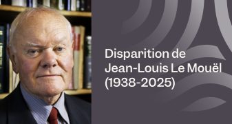 Disparition de Jean-Louis Le Mouël (1938-2025)
