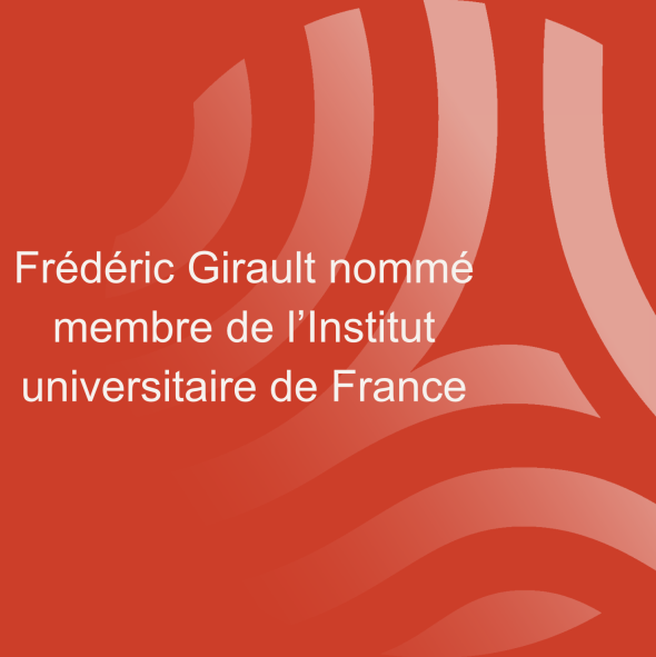 Frédéric Girault appointed member of the Institut universitaire de France