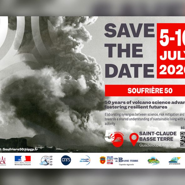 Colloque international SOUFRIÈRE50 du 5 au 10 Juillet 2026 : les inscriptions sont ouvertes