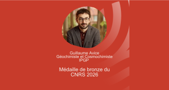 Guillaume Avice : médaille de bronze du CNRS pour ses travaux sur les gaz rares dans l’atmosphère des planètes telluriques