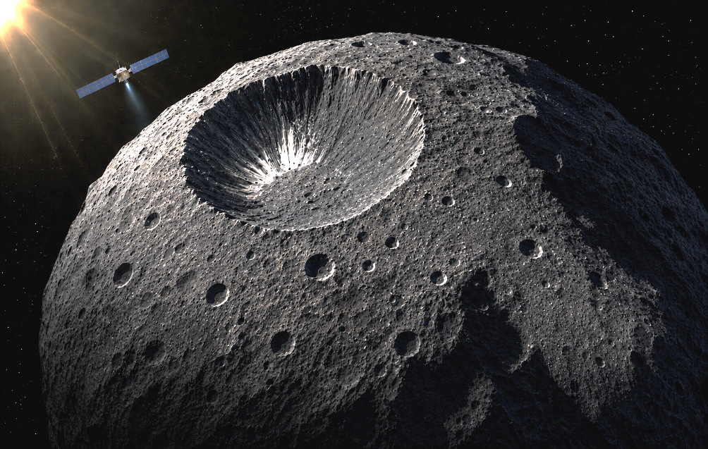 Que nous apprend la lumière des avalanches de Vesta ?