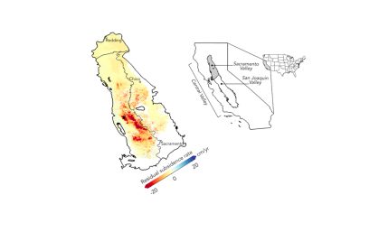 Satellites reveal irreversible damage in a major California aquifer