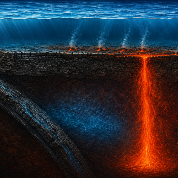 Komatiites reveal that Earth's surface water reached the deep mantle over 3.6 billion years ago