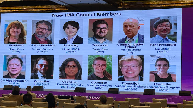 Razvan Caracas élu futur président de l&rsquo;Association internationale de minéralogie