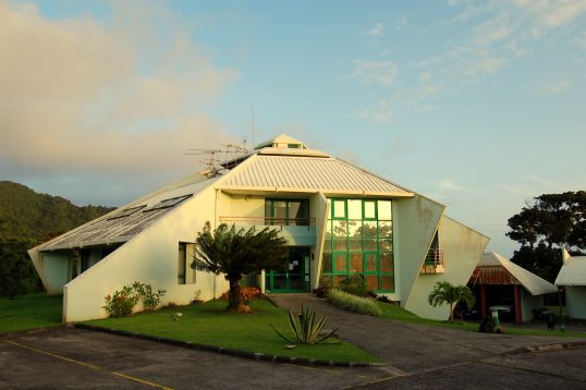 Bâtiment de l'OVSG en Guadeloupe