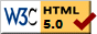 valid HTML5 !
